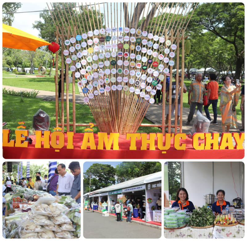 Vegetarian food festival