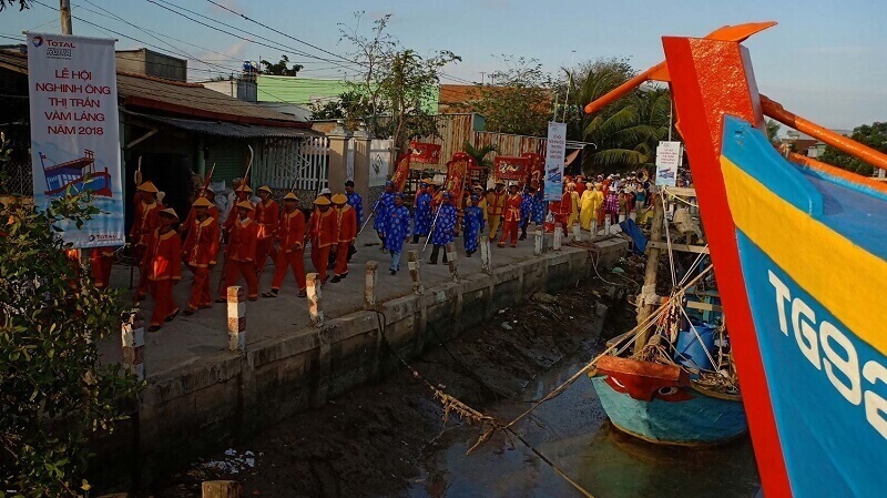 Nghinh Ong Vam Lang festival