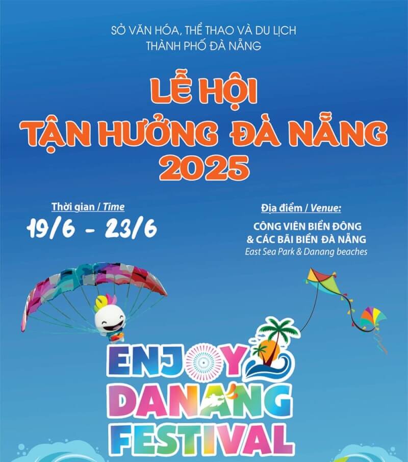 The festival enjoys Da Nang 2025