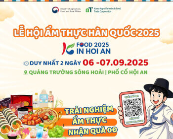 Lễ hội ẩm thực Hàn Quốc tại Hội An