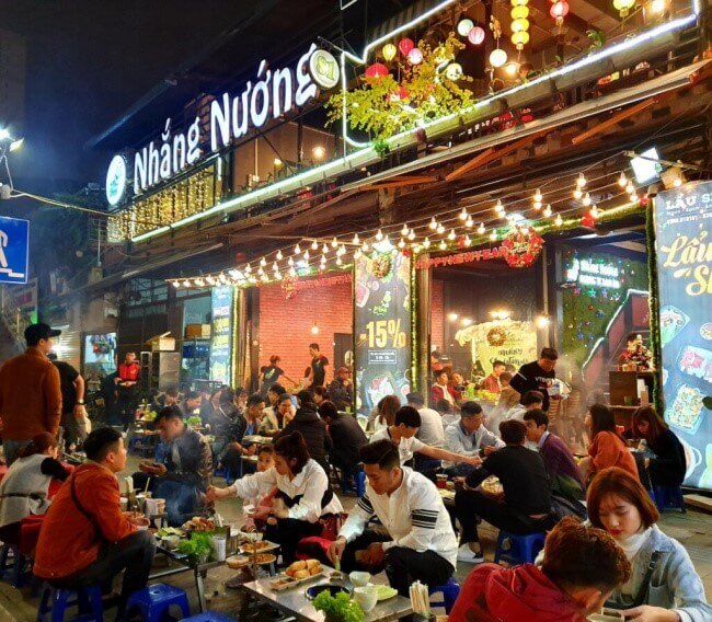 Nhắng Nướng 81 – 85 Đại Cồ Việt: Địa Chỉ Nướng Ngon Mê Ly